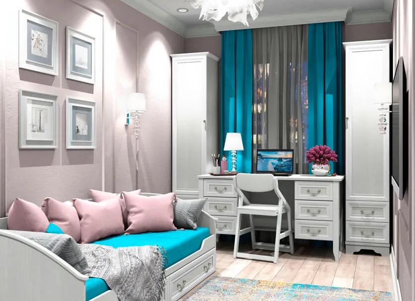 Как расставить мебель в детской?