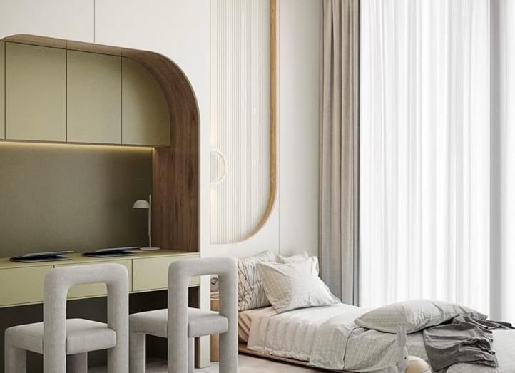 Детские комнаты в природных тонах