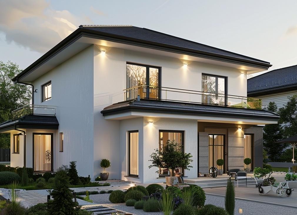 Бюджетный проект реального построенного дома. С видео и фото.