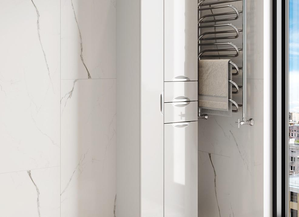 Пенал для ванной комнаты