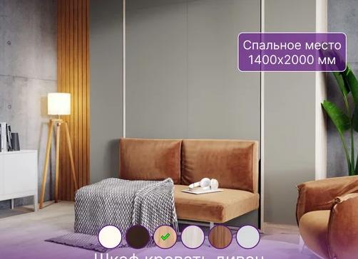 Шкаф кровать диван Блюз от TransMeb: Танец орхидеи