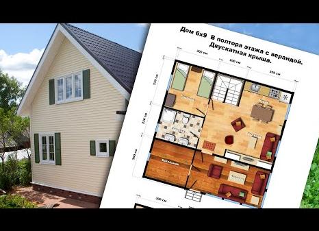 Строительство моего дачного дома 6х9 из бруса от начала до конца. Путеводитель.
