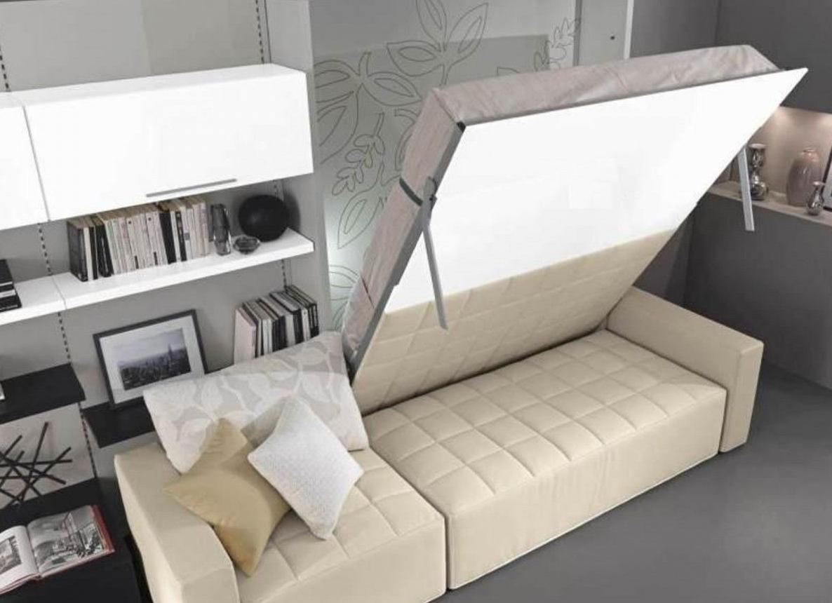 Кровать-трансформер с диваном в интерьере: плюсы и минусы